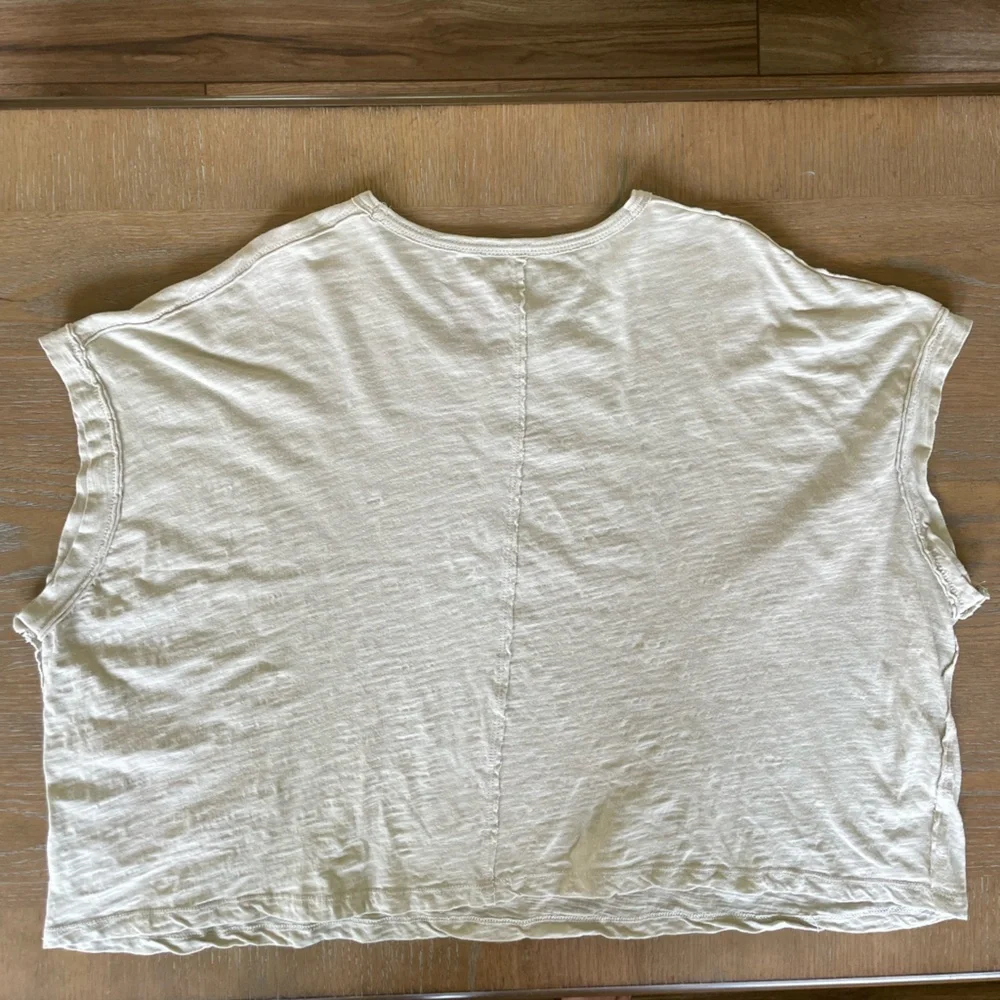 Natural Life Frankie Boxy Cotton T-Shirt - Moonstruck Peace Sign. Woman’s 2X - Picture 4 of 7